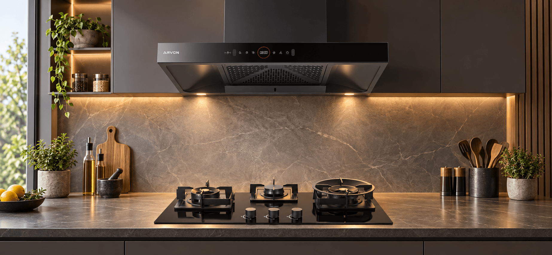Cappa Aerosense Pro T90BLDC: Potente Aspirazione BLDC per la Cucina Moderna