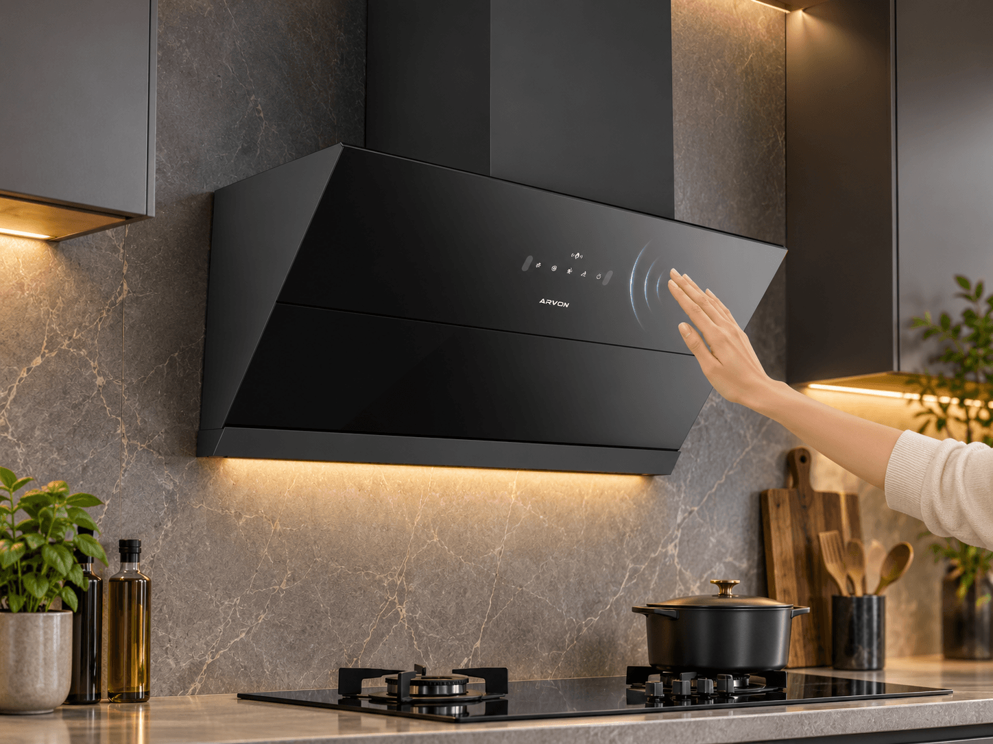 Smarte Steuerung, Ohne das Kochen zu Unterbrechen